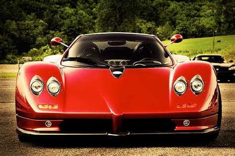 HD wallpaper: red, Pagani, roadster, zonda, probe, c12 | Wallpaper Flare