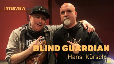 Interview With Hansi K Rsch Blind Guardian Youtube