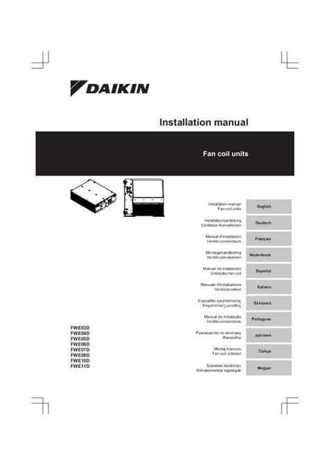 Mode D Emploi Daikin Fwe Dafn V S Fran Ais Des Pages