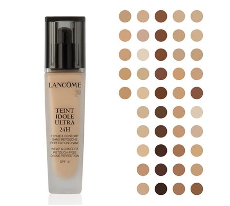 Lancome Foundation Color Chart