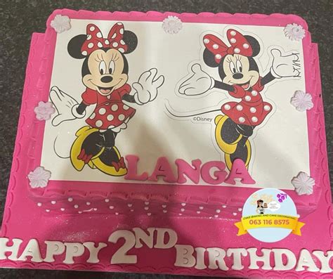 Minnie Mouse Theme Cake Merciful Cakes