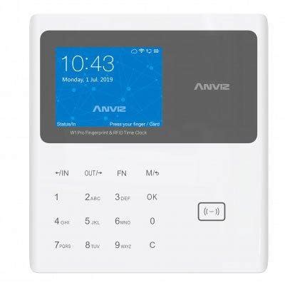 Anviz W C Pro Access Control Systems Kits Technical Specifications