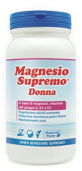 Magnesio Supremo Donna 150 Grammi A 18 45 Su Farmacia Pasquino