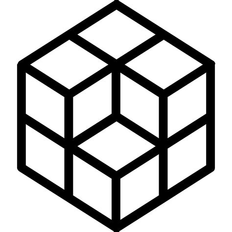 Cube Vector SVG Icon SVG Repo