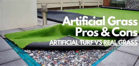 Pros and Cons of Artificial Grass : Fake Turf vs Real Grass