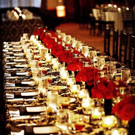 Red Rose Centerpieces