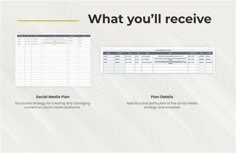 Social Media Plan Template in Excel, Google Sheets - Download ...