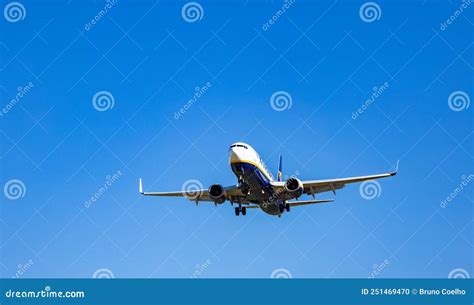 Ryanair Plane Landing Editorial Image Image Of Landing 251469470