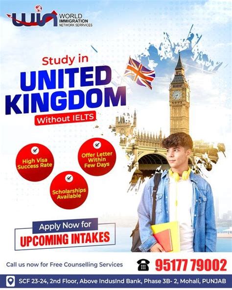 Top Uk Study Visa Consultants In Mohali By World Immigration Jan