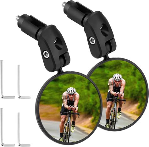 Amazon Accmor Pcs Bike Mirror Bar End Bicycle Riding Rearview