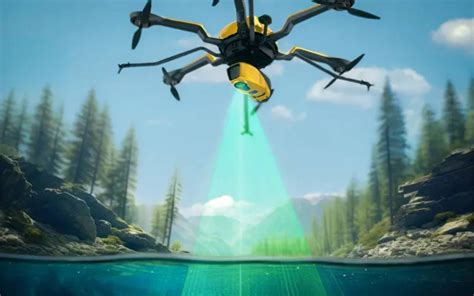 Yellowscan Navigator Bathymetric Lidar Sphere Drones