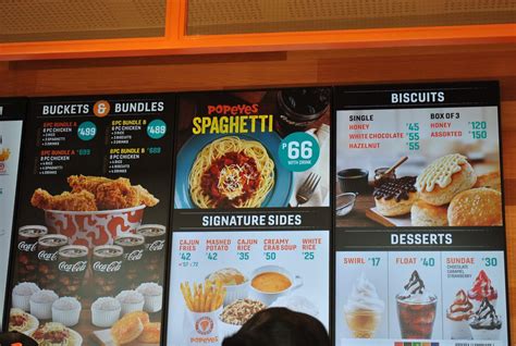 Menu Prices Popeyes Opens In Metro Manila