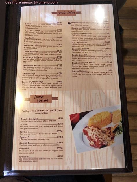 Online Menu Of Si Senor Restaurant Newport News Virginia 23601 Zmenu