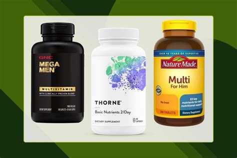 The 10 Best Multivitamins For Men Of 2024