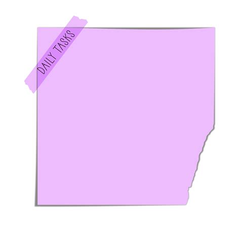 Digital Sticky Notes Cute Paper 14204046 Png