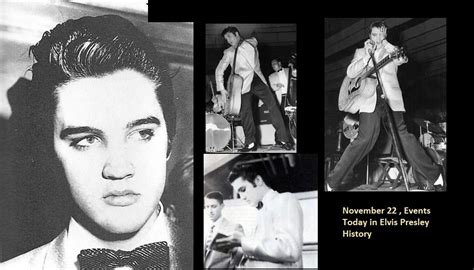 November 22 Events Today In Elvis Presley History Elvis Presley