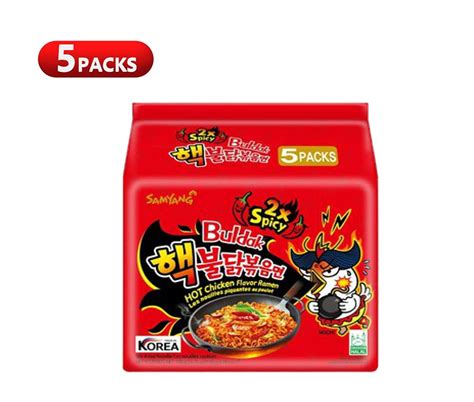 4 Flavor 5 Each Combo Samyang Ramenspicy Chicken Roasted Noodles