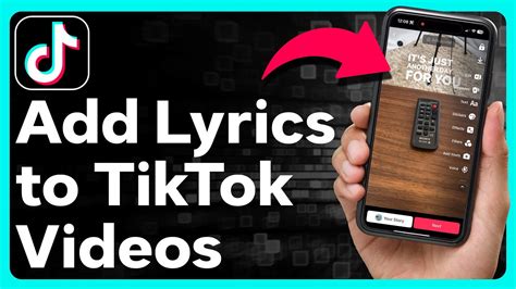 How To Add Lyrics To Tiktok Video Youtube