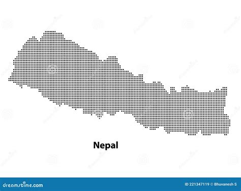 Nepal Country Map Vector With Regional Areas CartoonDealer 214357246