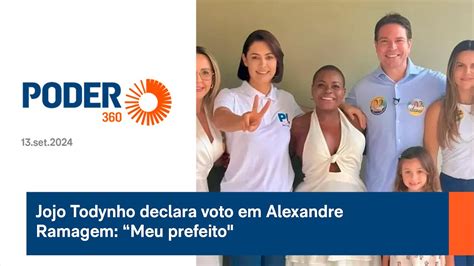 Jojo Todynho Declara Voto Em Alexandre Ramagem Meu Prefeito Youtube