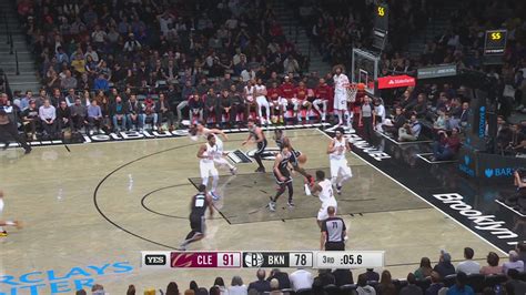 Last Second Field Goal Cavaliers Nets Nba Official