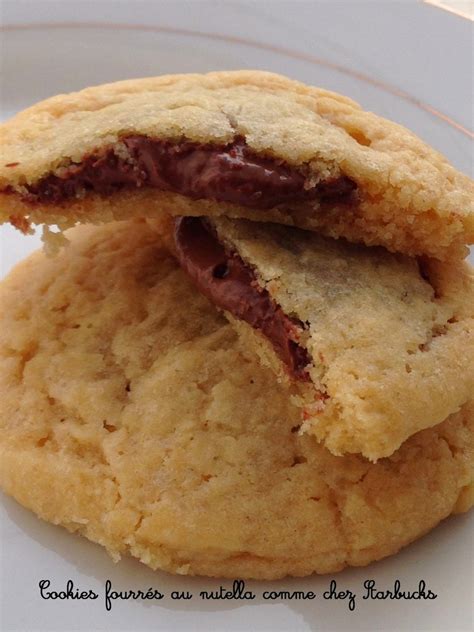 Cookies Fourr S Au Nutella Comme Chez Starbucks