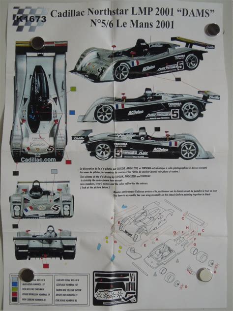 Yahoo オークション PROVENCE 1 43 CADILLLAC NORTHSTAR LMP 2001