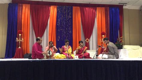 Lakshmi Rangarajan And Subhiksha Rangarajan Performing At Bharathi Kala