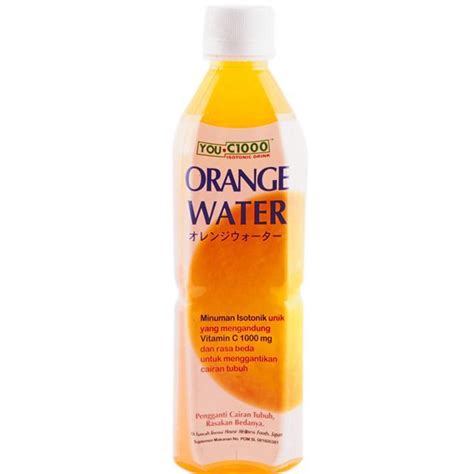 Jual You C 1000 Orange Water 500Ml Shopee Indonesia