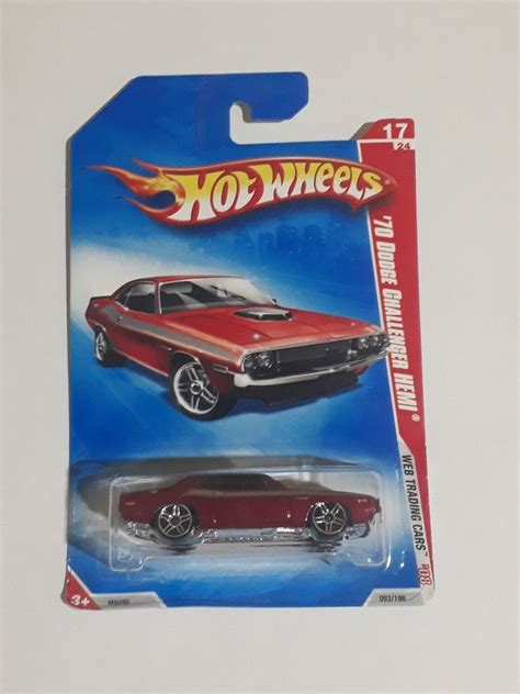 Hot Wheels 70 Dodge Challenger Hemi Dodge Challenger Hemi Carros Hot Wheels Collectible