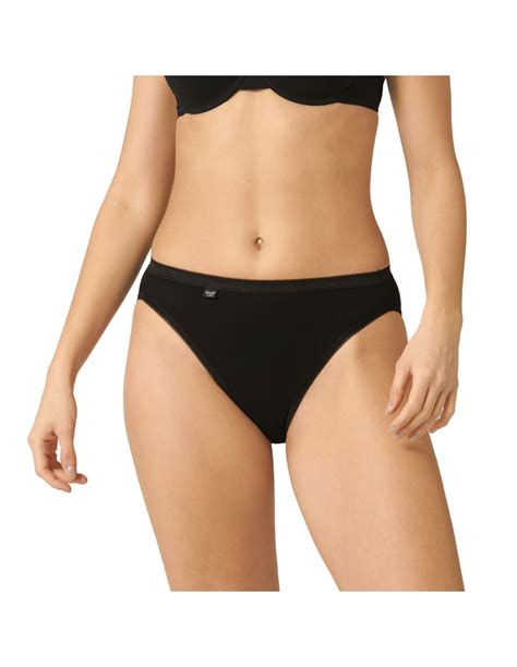 Sloggi Dames Basic Tai Slip Black