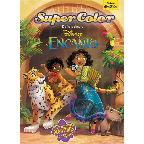 Encanto Supercolor Libro Para Colorear Con Pegatinastapa Blanda · Disney Planeta · El