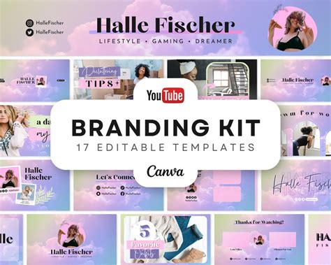 Youtube Brand Kit Youtube Banners Intros Thumbnails Outros 17