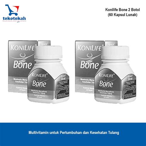 Jual Konilife Bone Isi Kapsul Botol Shopee Indonesia