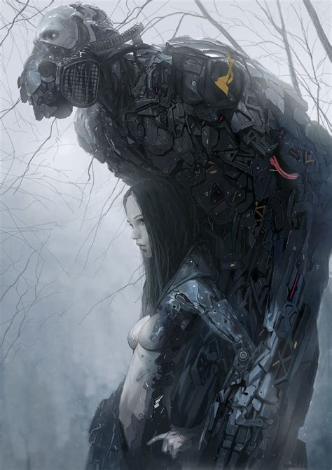 Dark and Beautiful Sci-Fi Art by ChangSung Bae | Digital Artist