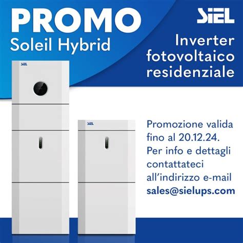 Siel Energy And Safe Ups And Renewable Promo Soleil Hybrid