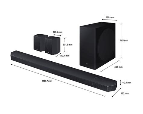 Samsung Hw Q930c 9 1 4ch Wireless True Dolby Atmos And Dts X Soundbar Av Australia Online