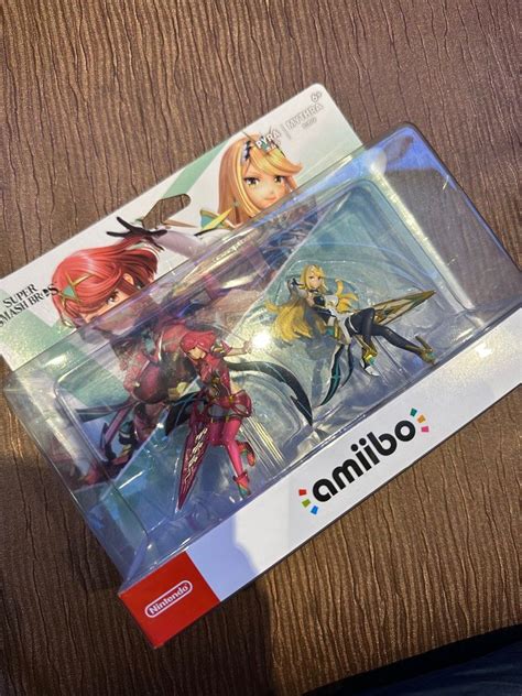 Brand New Only Set Pyra And Mythra Amiibo 2 Pack Nintendo Hobbies