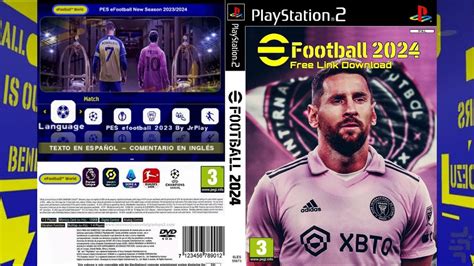 Télécharger Pes 2024 PS2 ISO eFootball 2024 PS2 ISO PPSSPP243