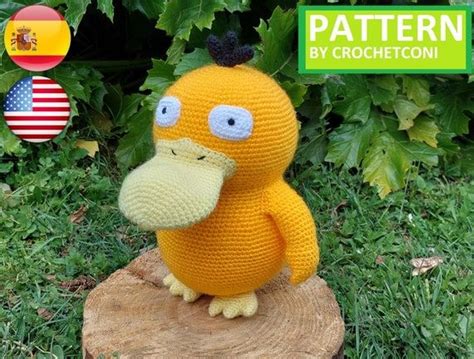 Psyduck Crochet Pattern Pokemon PDF Plushie Amigurumi Pattern In