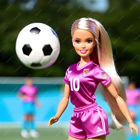 barbie doll soccer 6