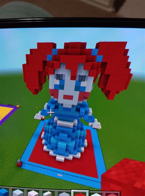 Poppy Doll Minecraft Build | Poppy playtime minecraft, Poppy playtime
