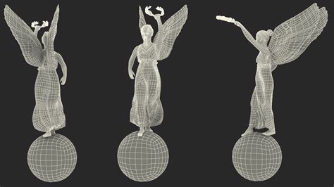 Nike Goddess Statue 3d Model 69 3ds Blend C4d Fbx Max Ma Lxo Obj Free3d