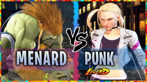 Sf Blanka Menard Vs Cammy Punk Street Fighter Youtube