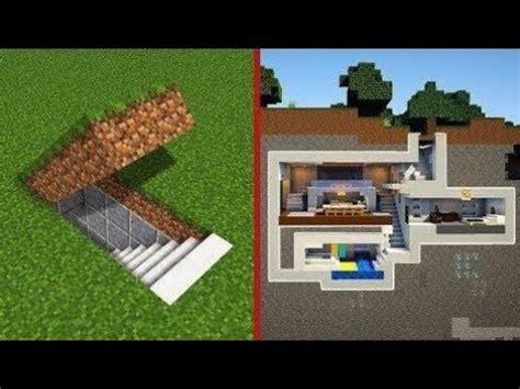 COMO FAZER CASA EM BAIXO DA TERRA NO MINECRAFT A SÉRIE EP 1 YouTube