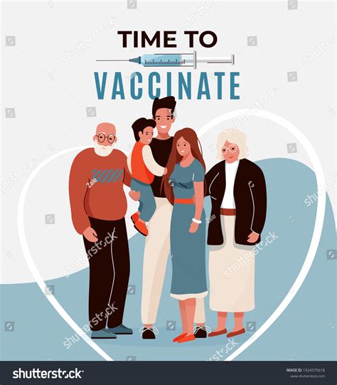 Family Vaccine Safety Concept Vector Poster Stock Vector (Royalty Free) 1924370618 | Shutterstock