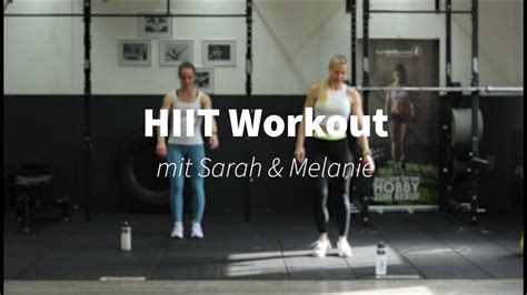 HIIT Workout Mit Team Flexyfit Sarah Melanie YouTube