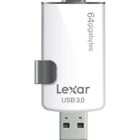 Lexar 64GB JumpDrive M20i USB 3 0 Flash Drive LJDM20I 64GBBNL