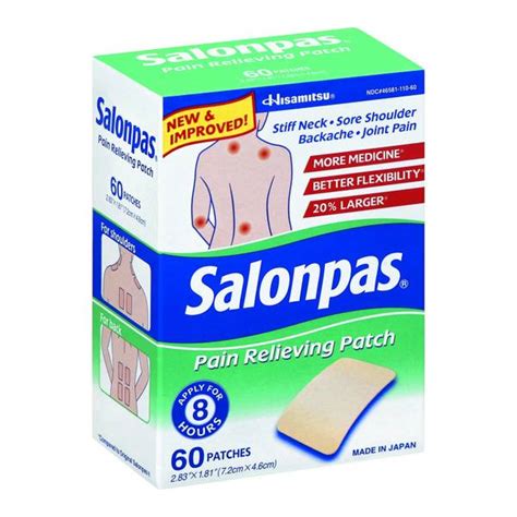 Salonpas Pain Relief Patch - 8777934 | Blain's Farm & Fleet