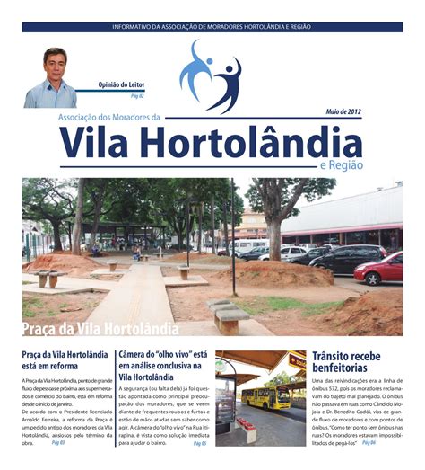 Jornal Associação dos Moradores da Vila Hortolândia e região by Plateno